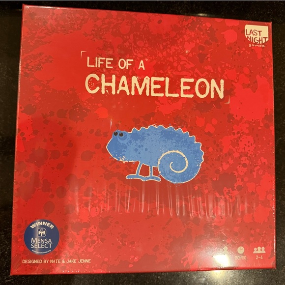NWT Life of a Chameleon -Mensa Select Strategic Board Game for Adults & Families - Picture 2 of 10